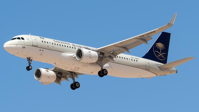 HZ-AS69:Airbus A320-200:Saudia